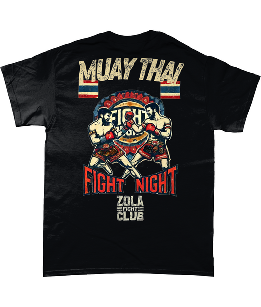 Muay Thai Fight Night Graphic T shirt